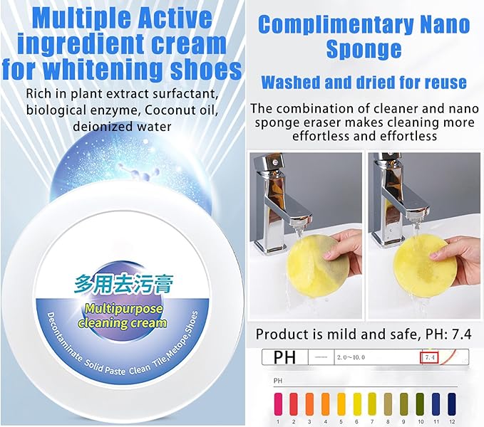 Shoe cleaning cream 120g